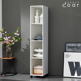 도아르 원룸 옷방 드레스룸 이동식 시스템 행거 옷장, 300오픈장-화이트