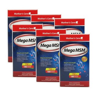 마더스케어 메가 엠에스엠 Mother's Care MEGA MSM, 6개, 180정
