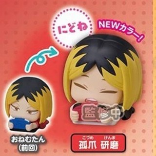 STASTO正版授權 排球少年 Q版回籠覺睡顏睡眠小手辦扭蛋 日向 影山 研磨 黑尾 月島, 1個