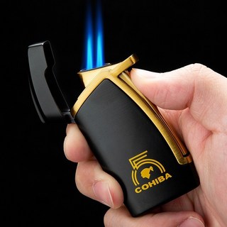 崇德店 經典噴火槍焊槍打火機 防風噴槍 戶外烘焙充氣體 直沖噴搶火機, 1個, CLB-22AE4黑色, CLB-22AE4黑色