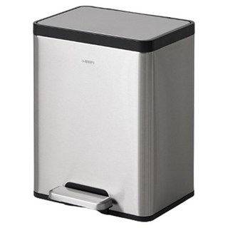 한샘 시그니쳐 스텐 페달 휴지통 20L, (국내배송)SILVER