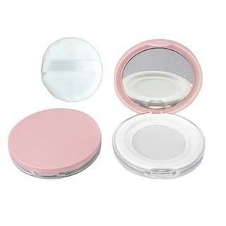 파우더 소분 용기 메쉬 망 쿠션 팩트 미니 공병 diy 케이스 휴대 화장품 리필 보관, 1개, 실버