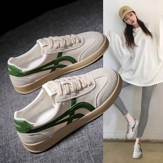 輕量阿甘鞋女 春夏薄底軟Q德訓鞋 小眾設計感休閒板鞋 復古輕便女鞋 2025新款走路神鞋