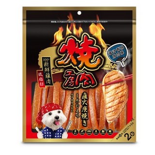 日初 Sunrise 燒肉工房寵物零食 無截角肉條 美味狗肉乾 安心無添加 狗狗最愛, 1個, 48.蜜汁香醇厚肉條