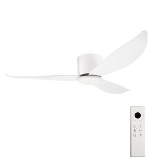 케이시조명 52인치 저소음 천장실링팬 리모컨 포함 무상A/S 2년 모터 5년 보장, 화이트 LED모듈X