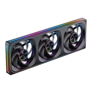 쿠쿠스토어 JONSBO ZA-140/420 케이스 냉각 팬 140mm ARGB 3 연결된 본체 PWM 저소음 가능 블레이드, 02 ZA-420B, 01 기타, 01 A-RGB