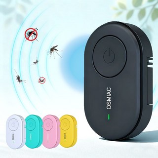 오토림 초음파 휴대용 전자 모기퇴치기 / 무화학 무소음 / 반려동물 안전, 1개, black