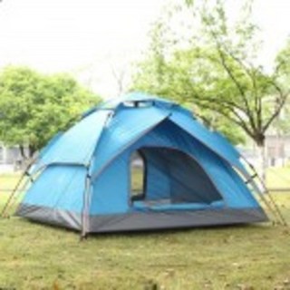 (무료배송) SCI 3 4인용 원터치 캠핑텐트 자외선차단 오토텐트(블루), 상세페이지 참조