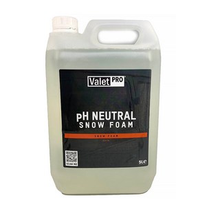 英國 Valet Pro pH Neutral Snow Foam (VP中性泡沫洗車精) 5L｜濃密泡沫、不傷車漆, 1個