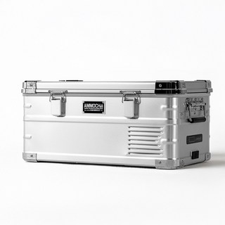 BARRACK09 AMMOCHILL 20L 雙槽單溫控車載行動冰箱【露營狼推薦】露營生活好物, 1個, Silver