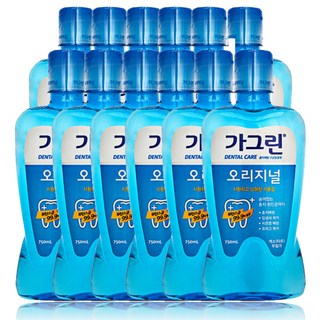 가그린 구강 청결제 오리지날 750ml X 12개