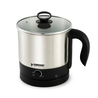 YAMASAKI山崎 1.0L 不鏽鋼多功能美食鍋 SK-109SP, 1個