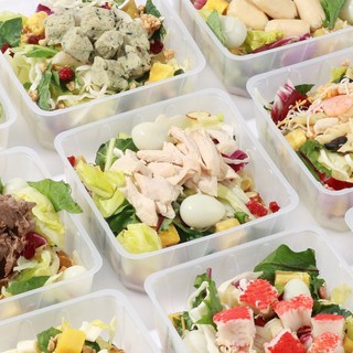 포켓샐러드 4주 정기배송 샐러드 주 5팩, 245g, 20개, 1.베스트 샐러드 (닭+크래미+치즈+숯불+훈제오리)