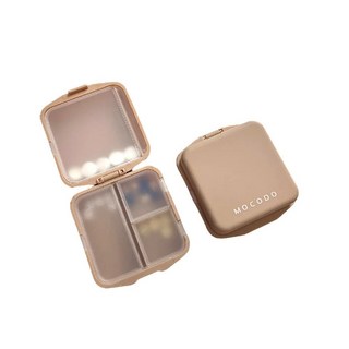 伴佳家 多用途隨身收納盒/藥盒 4格 6格 (藥品收納、外出旅行、保健品分裝), 1個