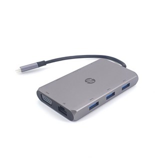 惠普 TC236 USB-C 集線器 九合一擴充多功能集線器，高速傳輸，輕巧便攜, 1個