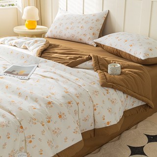 YYT 고급 사계절 차렵이불 심플 소프트 극세사 이불