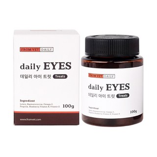 프롬벳 강아지 데일리 영양제, 1개, 눈물개선/눈건강, 60정