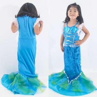 파티쇼 인어 공주 의상 아동 할로윈 파티 공연 연극 행사 축제 장기자랑 분장, S