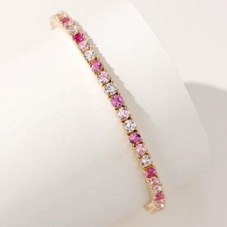 모이사나이트 테니스 팔찌 랩 다이아 몬드 100% 925 스털링 실버 사파이어 높은 탄소 보석 테니스 체인 파인 쥬얼리