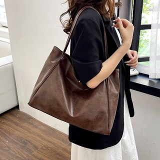 모노즈 여성 데일리 빅사이즈 가죽 토트백