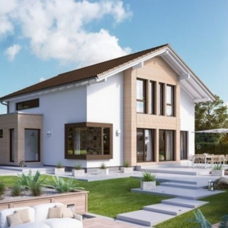 [듀얼텍모듈러하우징] 50평 목조주택 조립식주택 이동식주택 전원주택 Dominik 165, 조립식