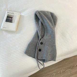 巴拉克拉法帽 韓系百搭保暖針織帽 護耳包頭毛帽