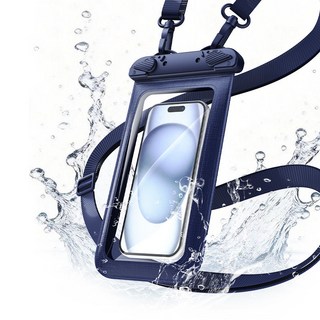 手機防水袋，30米防水 IPX8專業防水，靈敏觸屏雙夾密封，高清拍照，浮潛、漂流、游泳適用，手機防水防雨套，新竹發貨, 【減震防摔+30米防水+靈敏觸控】薄荷綠,7.5英吋以下, 1個