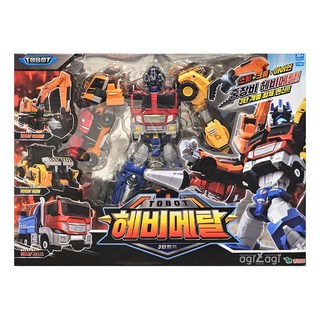 또봇 헤비메탈 3단합체 /로봇 완구 장난감 어린이날 크리스마스 생일 선물, 1개