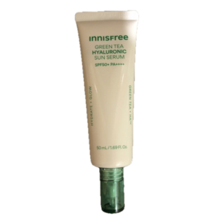 이니스프리 그린티 히알루론산 진정 수분 선세럼 SPF50+ PA++++