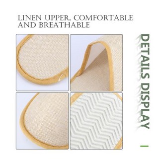 10 쌍 일회용 슬리퍼 편안한 천 경량 미끄럼 방지 홈 호텔 스파 여행 할로윈 남성 사용