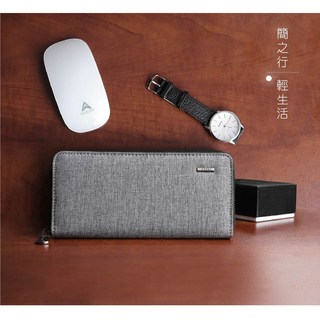 牛津布手拿錢包 韓版簡約時尚長夾 學生男士 多卡位大容量 輕巧便攜