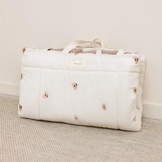 BAMI BLANC 狗狗刺繡棉質孩童午睡寢具組, Artist Mung 午睡被套