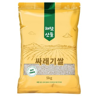 국산 싸래기쌀 5kg l 소포장 쇄미 l 죽 떡 이유식 싸라기 멥쌀, 등 외, 1개
