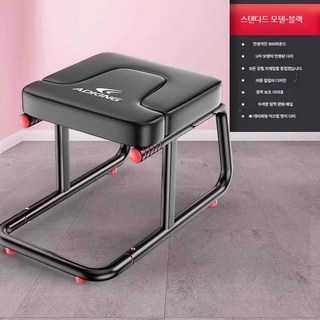 물구나무서기 거꾸리 체어 복근 헬스 요가체어 보조기구 피트니스 장비, A. 스탠다드 - 블랙 업그레이드