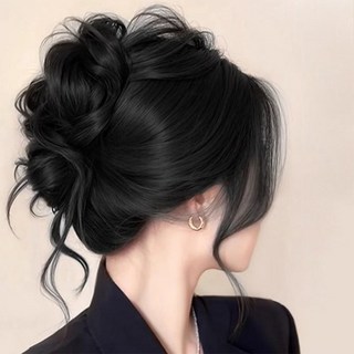 자연스러운 볼륨 똥머리 부분가발 집게핀4color