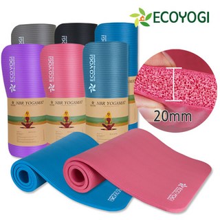 에코요기 NBR 요가매트 (2개 묶음상품), 퍼플