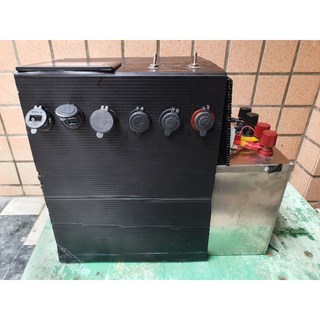 400AH 鋰鐵電池 2000W 逆變器 附多功能顯示, 詳見包裝, 詳見包裝