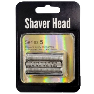 BRAUN 百靈 刮鬍刀 5系列 52B 52S, 52B黑色, 黑色, 1個