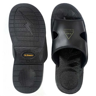 제전슬리퍼 크린룸슬리퍼 220~290mm ESD 닥터심, 블랙