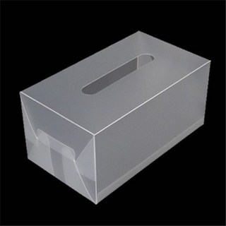 桃園出貨 名片盒 展會名片收納展示盒 投票箱名片箱 簡易紙巾盒, 空白名片盒, 1個