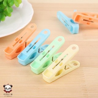 塑料曬衣夾 防風曬衣夾子 棉被夾 被單夾 衣服夾 曬襪子 純色洗衣夾 馬卡龍色, 1個, 【標準款】一入