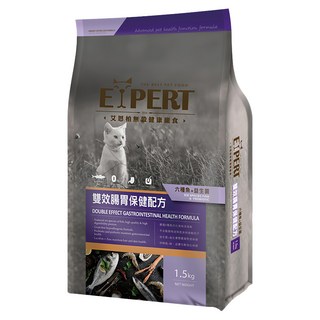 EXPERT 艾思柏 無穀貓食 雙效配方, 腸胃保健, 1.5kg, 1袋