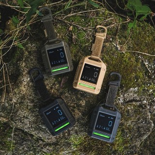 【CARGO】一氧化碳溫濕度偵測器 一氧化碳警示器 CO檢測器 溫度計 濕度計 露營 居家 安全防護, 黑色, 1個