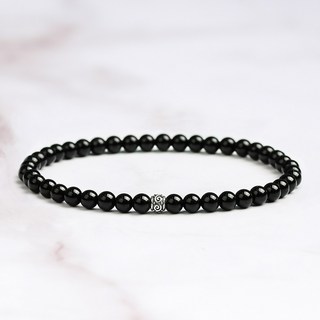 진주모아 특A 악한기운을 막는 액막이 불교 염주팔찌 오닉스