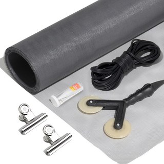 디앤샵 촘촘 미세 방충망 DIY 셀프 교체 세트 완벽구성, 1개