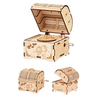 초등 DIY 만들기 오르골 상자 조립키트 교구 실험