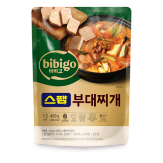 비비고 스팸 부대찌개, 460g, 2개