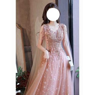 연주회 럭셔리 스냅 촬영용 웨딩 이브닝 드레스 셀프