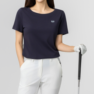 베러투데이 여성 파크골프 골프웨어 여름 빅사이즈 에어핏 베이직 반팔 티셔츠