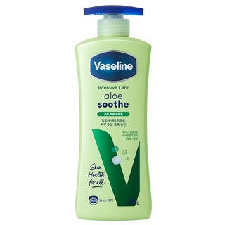 바세린 인텐시브 케어 알로에 수드 로션, 400ml, 1개